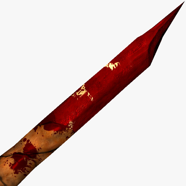 3d prehistoric bone knife model - Prehistoric Bone Knife... by The Freak Factory